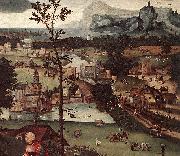 Joachim Patinir Landscape with the Rest on the Flight oil painting artist
